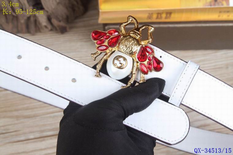 Gucci belt 34mm 95-125cm 8L09